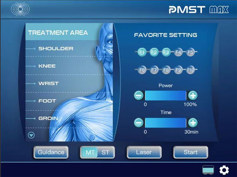 Апарат магнітотерапії PMST MAX з лазером та великою маніпулою з потужністю 7 Tesla 6268 фото